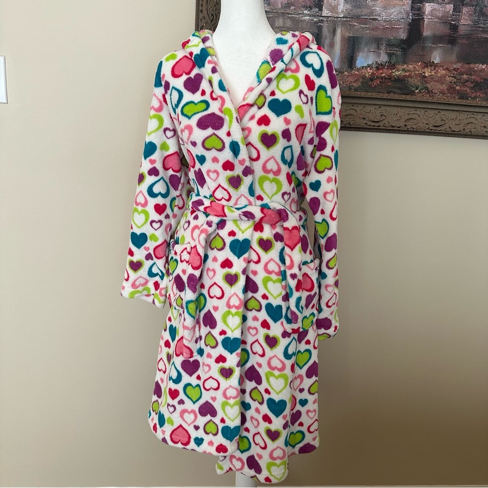 Heart Patterned Robe👘💝🛁